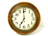 Round wall clock manufactured