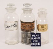 Rounded shoulder bottles, tall