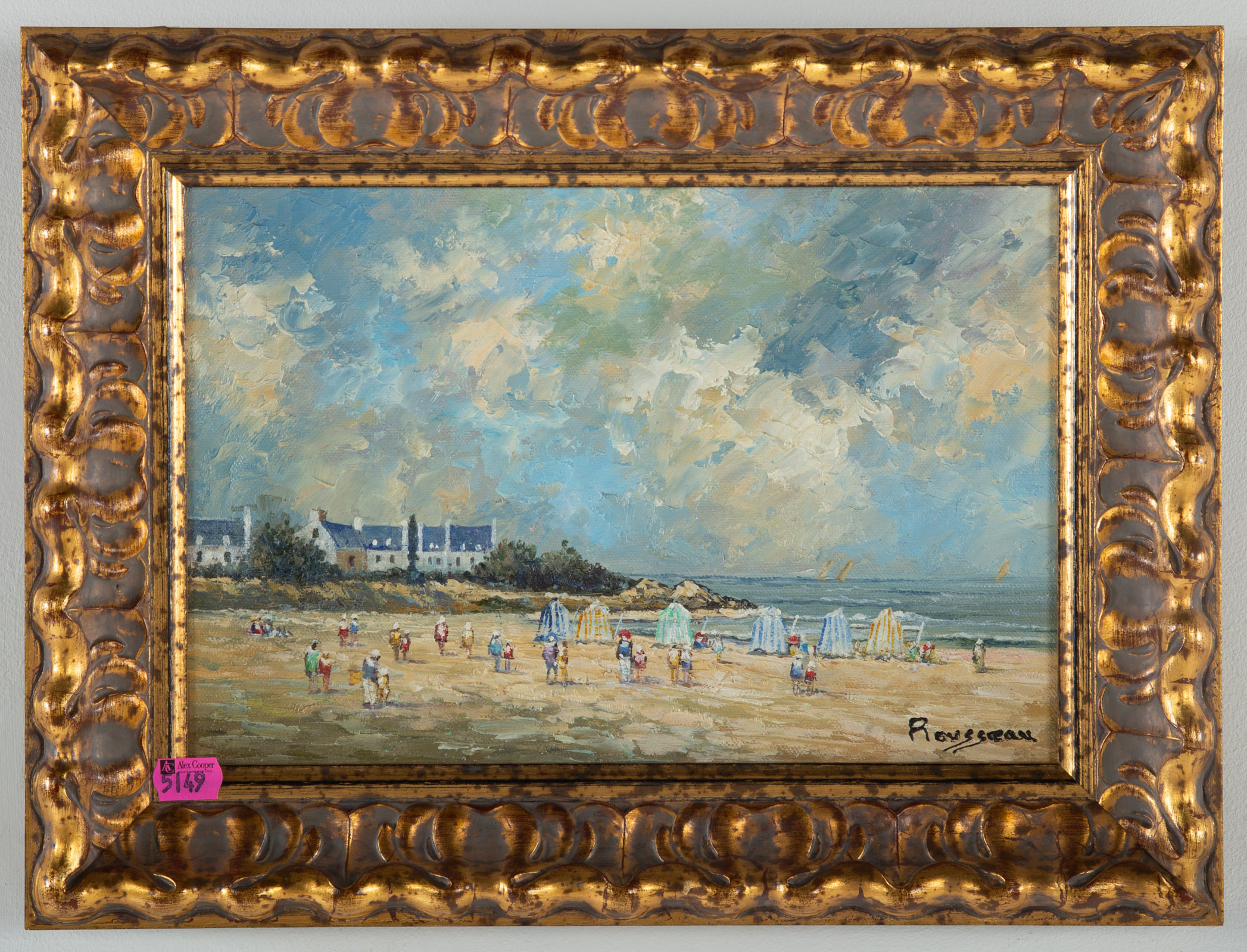 ROUSSEAU. IMPRESSIONIST BEACH