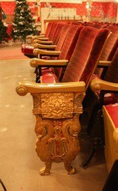 ROW OF SIX VINTAGE THEATER SEA