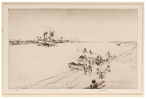 ROWBOATS AT BRIGHTLINGSEAMcBey,
