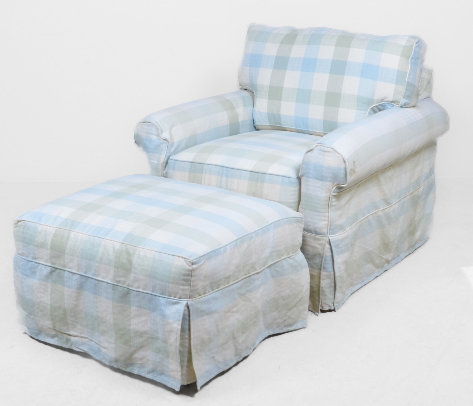 Rowe upholstered lounge chair and