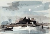 Rowland Hilder (1905-1993)/Bir