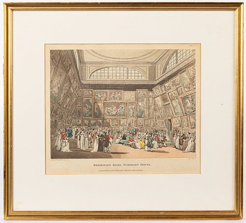 ROWLANDSON & PUGIN LITHOGRAPHS OF
