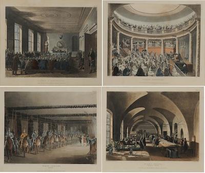 Rowlandson, Pugin/Stadler,