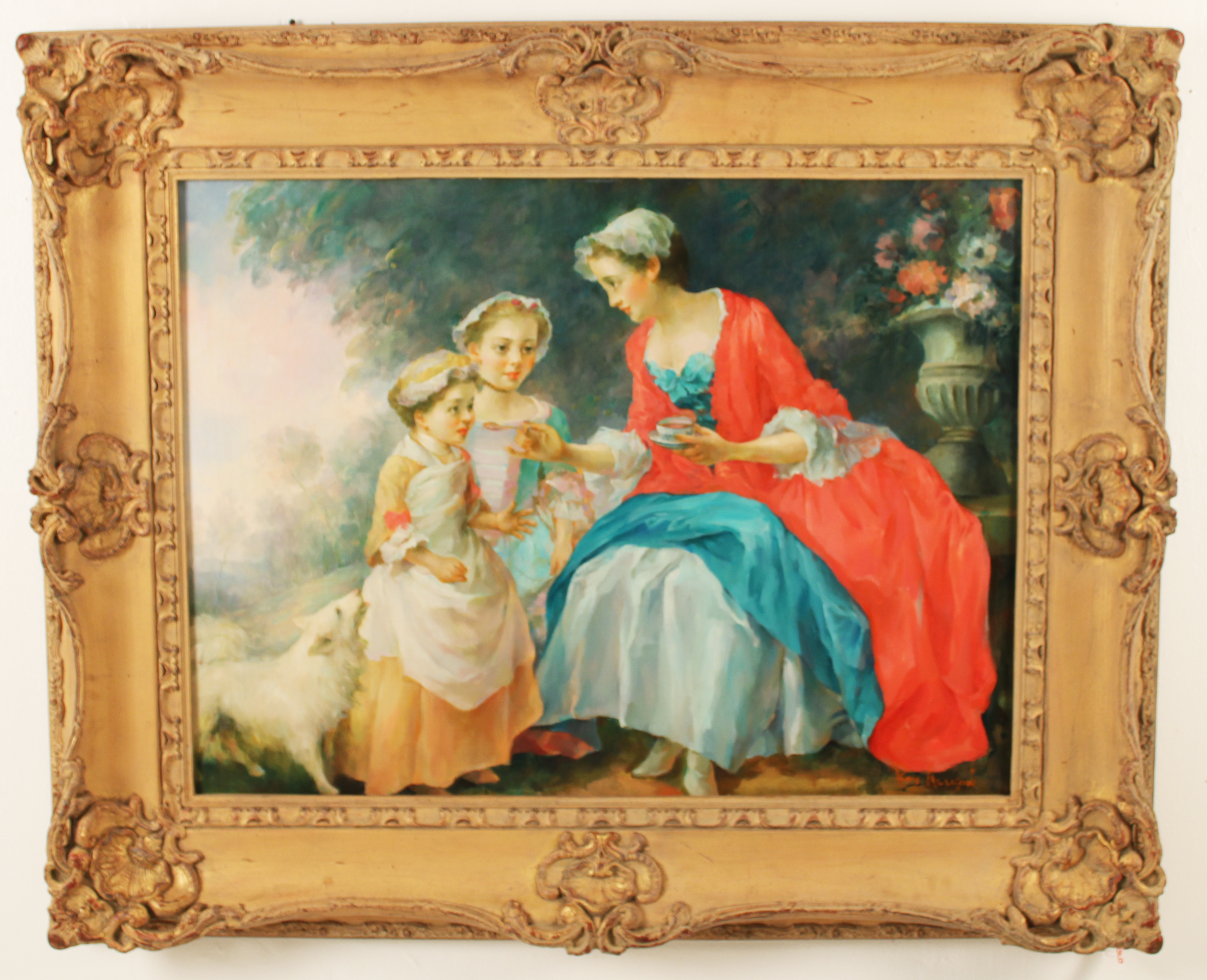 ROY ALLISON, O/C PAINTING OF