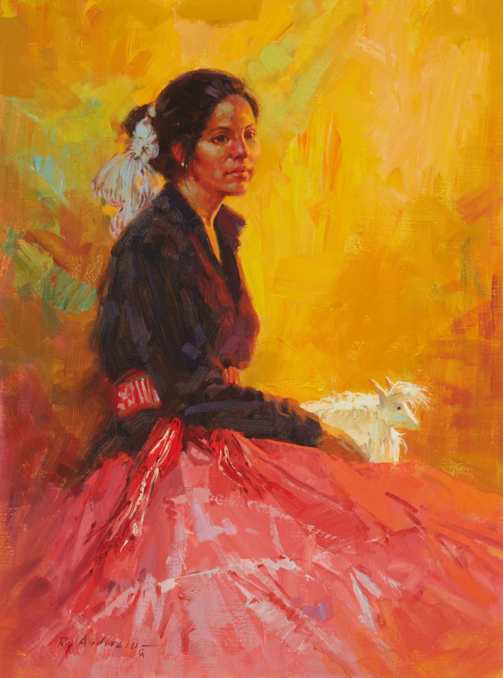 ROY ANDERSON (B. 1930), "THE LITTLE