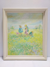 ROY AUSTIN OIL ON CANVAS PAINT