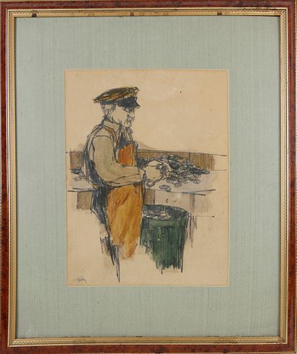 ROY BAILEY COLORED PENCIL ON PAPER,
