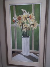 ROY BAILEY DAFFODIL PAINTINGOi