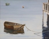 ROY BAILEY OIL ON BOARD "STUDY