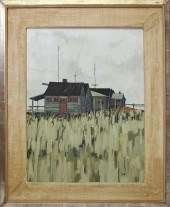 ROY BAILEY OIL ON CANVAS "NORT