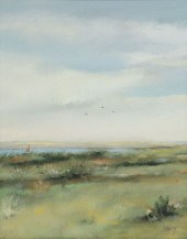 ROY BAILEY OIL ON CANVAS "PEAC