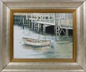 ROY BAILEY OIL ON CANVAS "VIEW