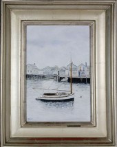 ROY BAILEY OIL ON CANVAS "NANT