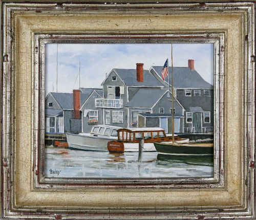 ROY BAILEY OIL ON CANVAS "NORTH