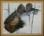 ROY BAILEY OIL ON CANVAS "3 DO