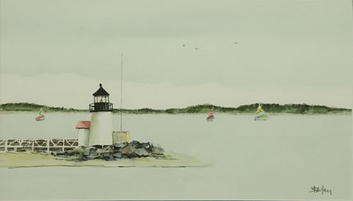 ROY BAILEY WATERCOLOR ON PAPER