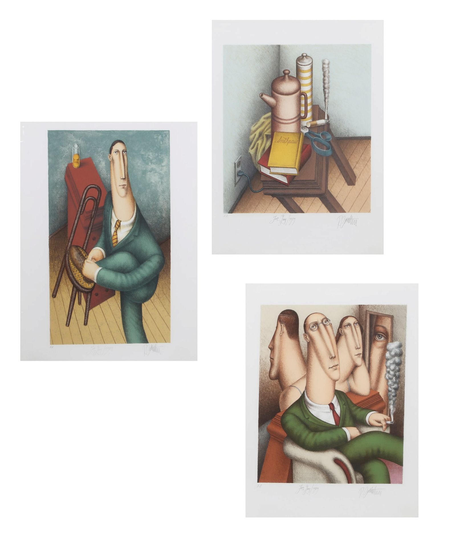 ROY CARRUTHERS, LITHOGRAPHS