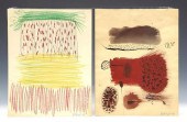 ROY DE FOREST, 2 DRAWINGS, 195