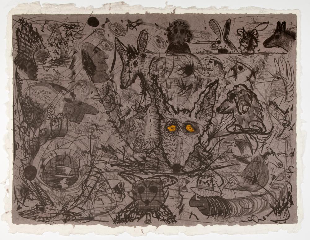 ROY DE FOREST, YELLOW EYES, 1981Roy