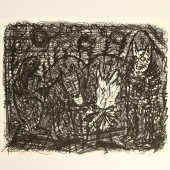 ROY DEFOREST, SIGNED LITHOGRAP