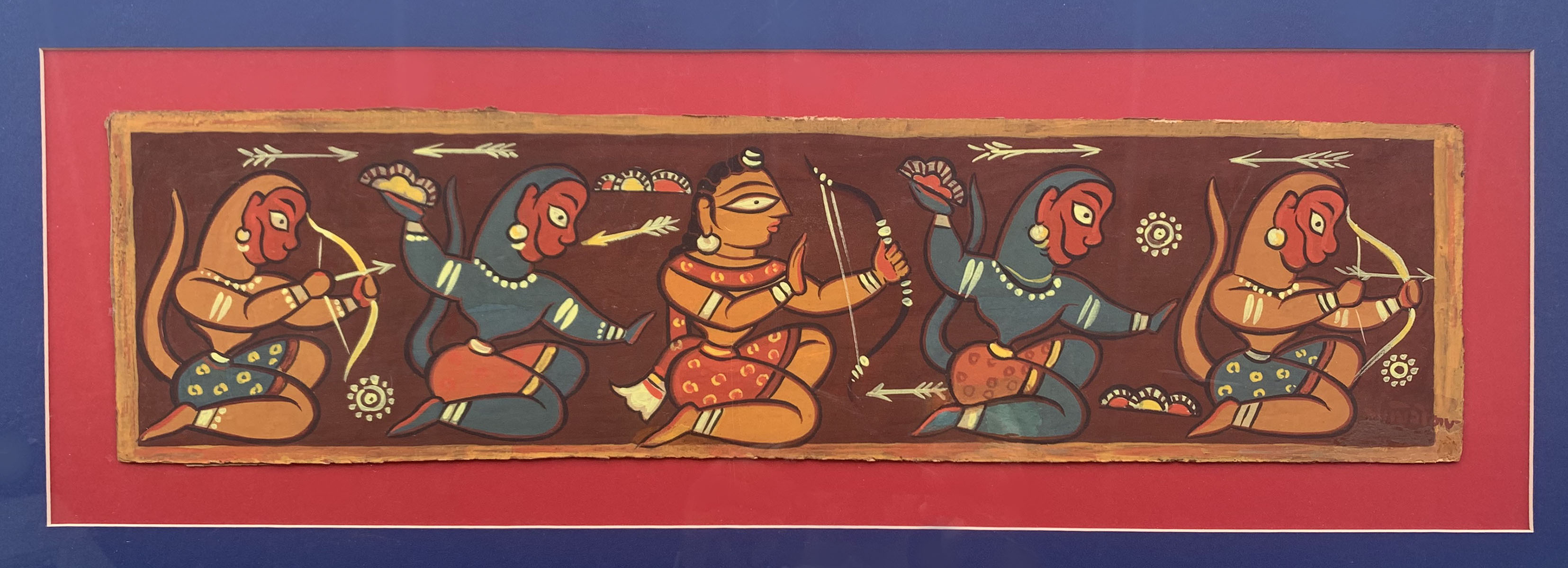 ROY, Jamini, (Indian, 1887-1972):