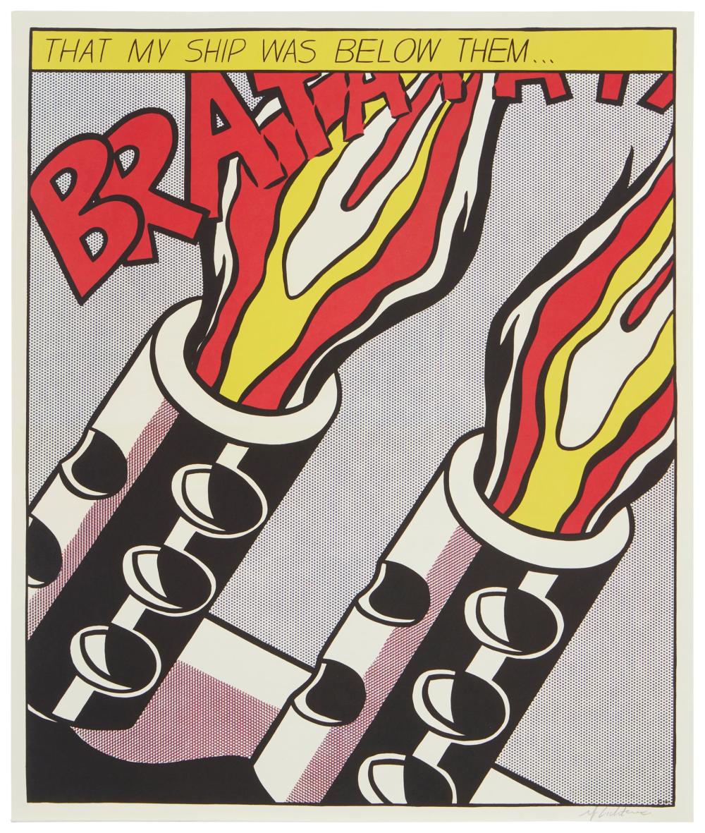ROY LICHTENSTEIN, (1923-1997),