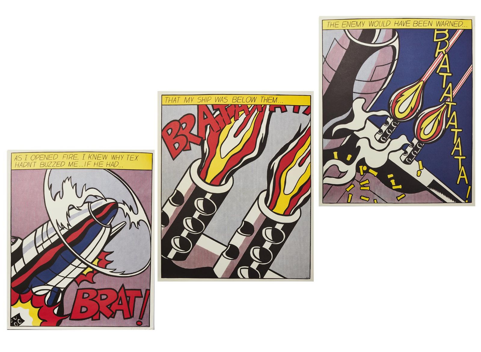 ROY LICHTENSTEIN, AS I OPENED