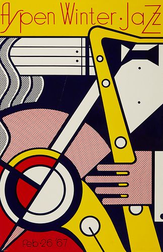 ROY LICHTENSTEIN ASPEN WINTER