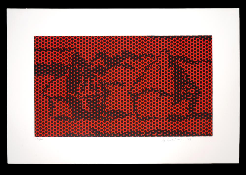 ROY LICHTENSTEIN 'HAYSTACK #6'