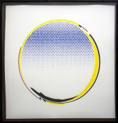 ROY LICHTENSTEIN "MIRROR" LITH