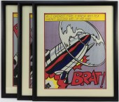 ROY LICHTENSTEIN POP ART LITHO