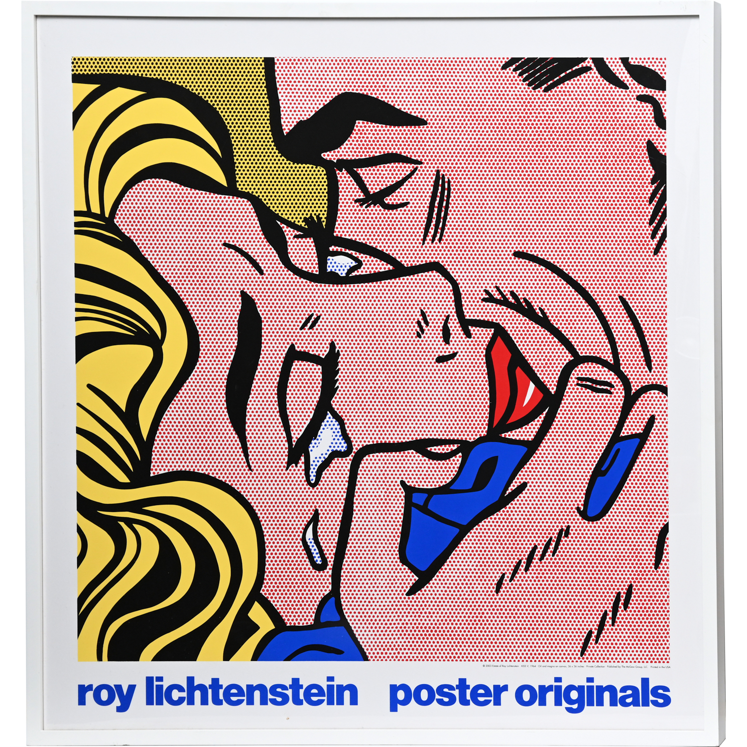 ROY LICHTENSTEIN, SILK SCREEN