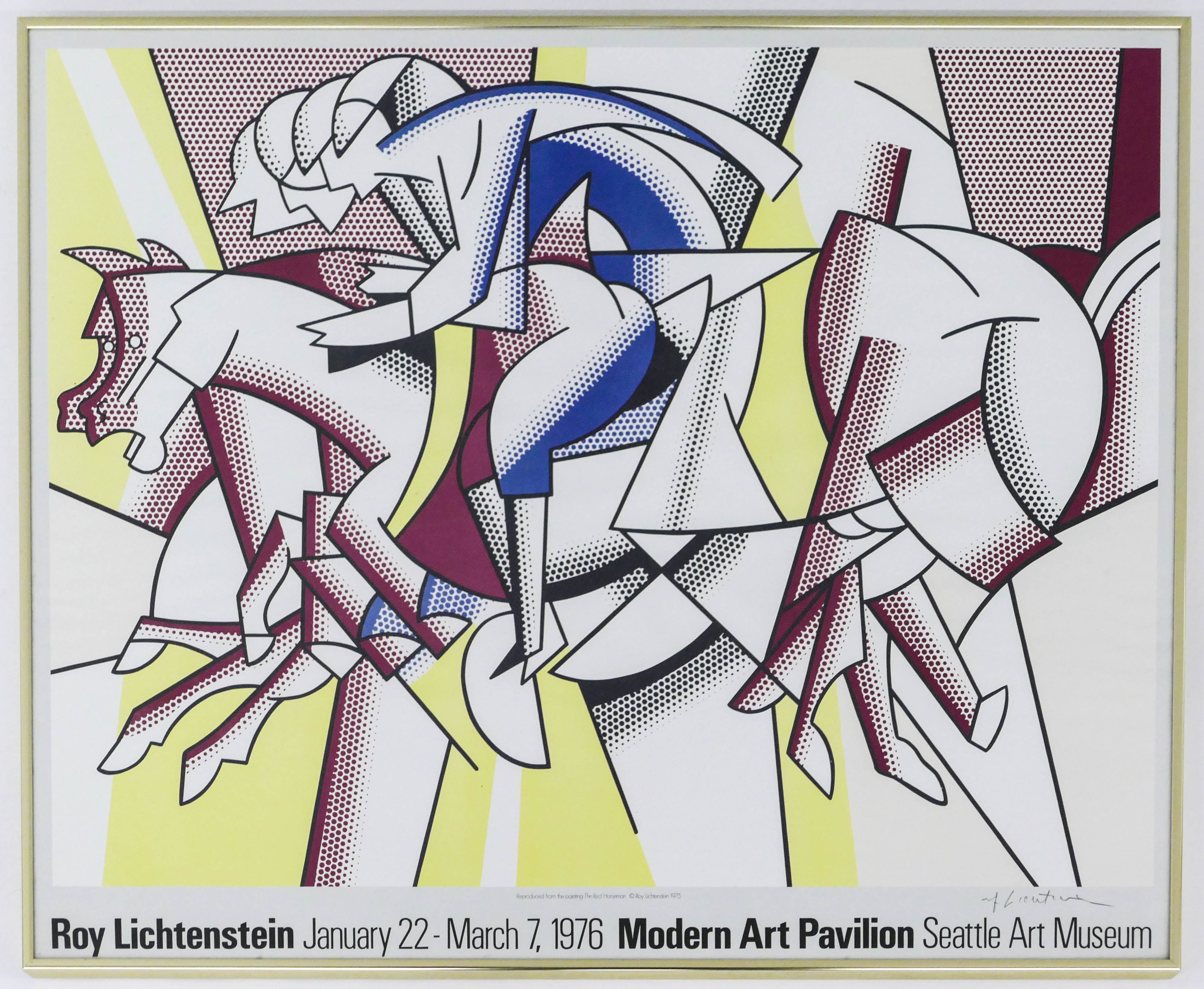 Roy Lichtenstein ''The Red