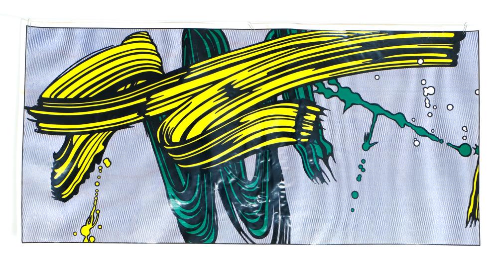 ROY LICHTENSTEIN YELLOW & GREEN