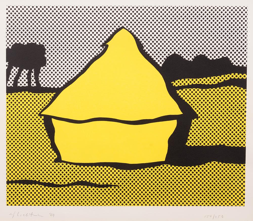 ROY LITCHENSTEIN 'HAYSTACK'