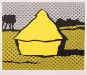 ROY LITCHENSTEIN 'HAYSTACK' SC