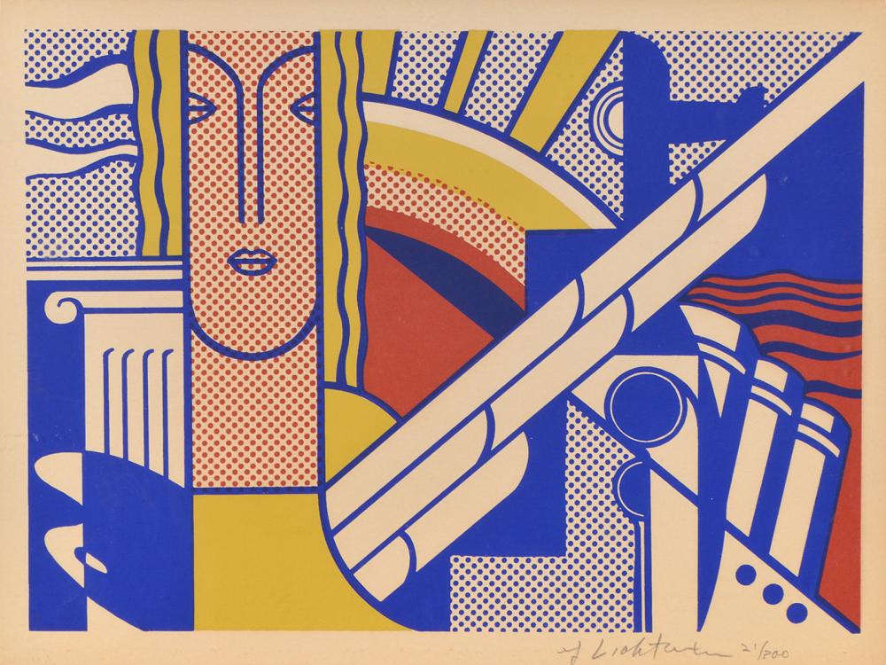 ROY LITCHTENSTEIN 'MODERN ART