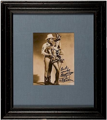 ROY ROGERS AND DALE EVANS SIGNED