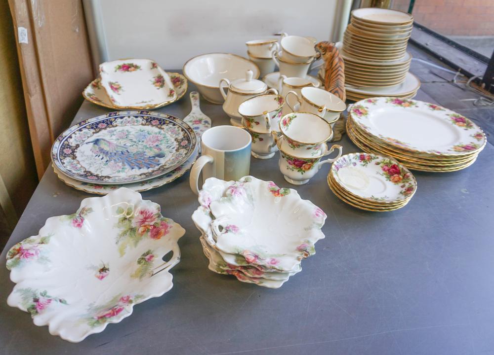 ROYAL ALBERT AND NORITAKE PORCELAIN