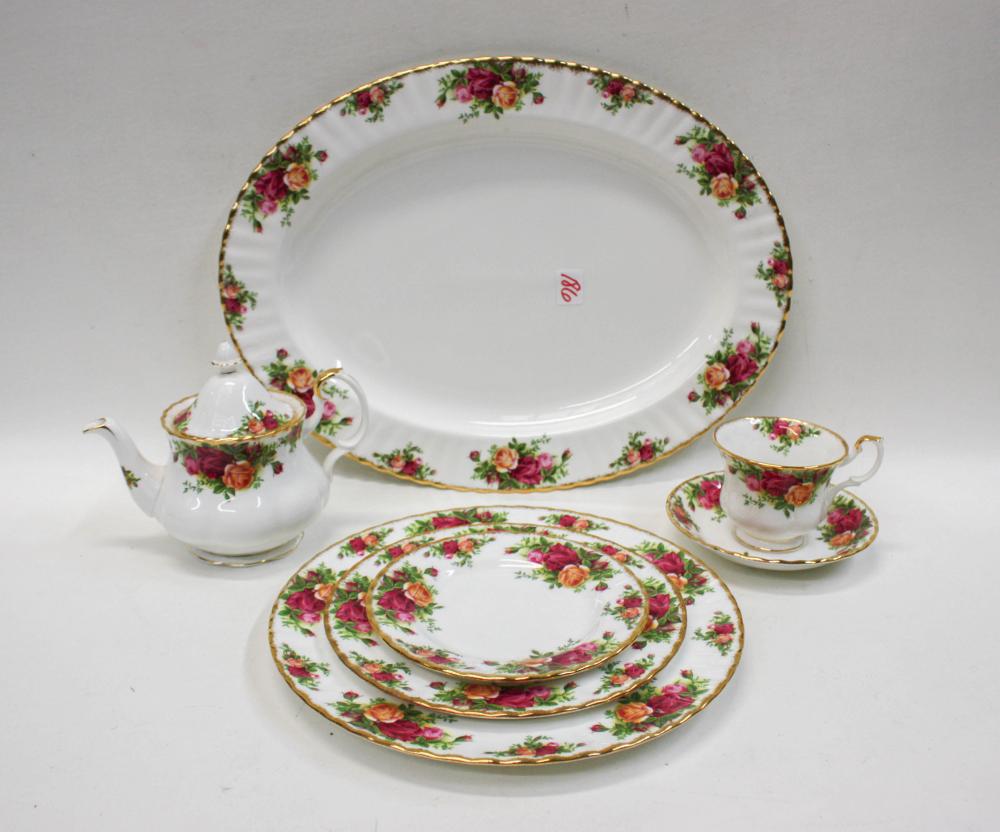 ROYAL ALBERT CHINA AND GLASSWARE