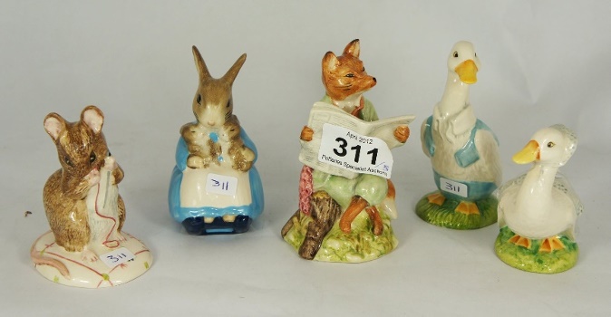 Royal Albert Foxy Reading Mrs