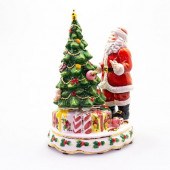ROYAL ALBERT MUSIC BOX, SANTA