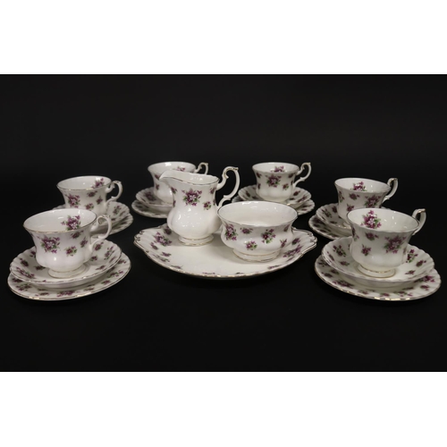 Royal Albert Sweet violets tea