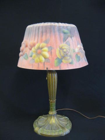Royal Art Glass Reverse Painted