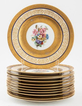 ROYAL BAVARIAN GILT AND PAINTE