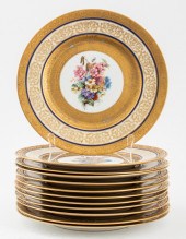 ROYAL BAVARIAN GILT AND PAINTE