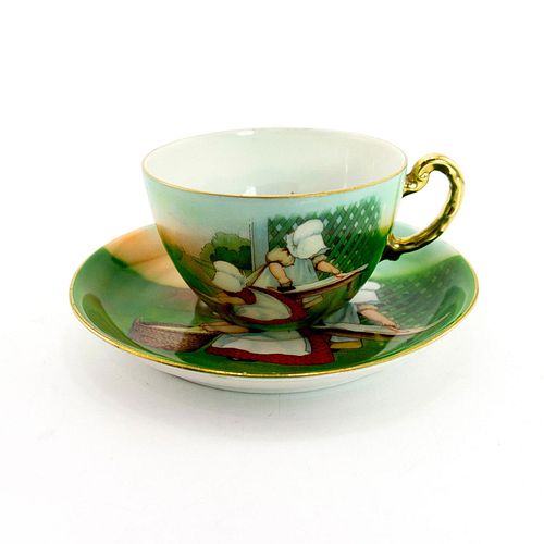 ROYAL BAYREUTH CUP AND SAUCER,