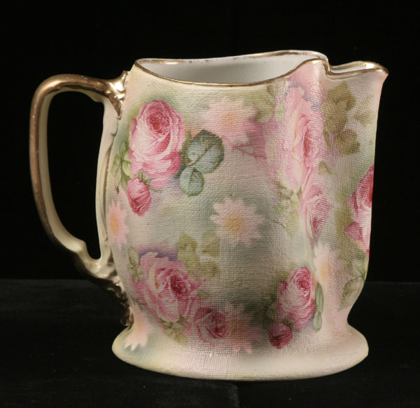 Royal Bayreuth pitcher; Rose